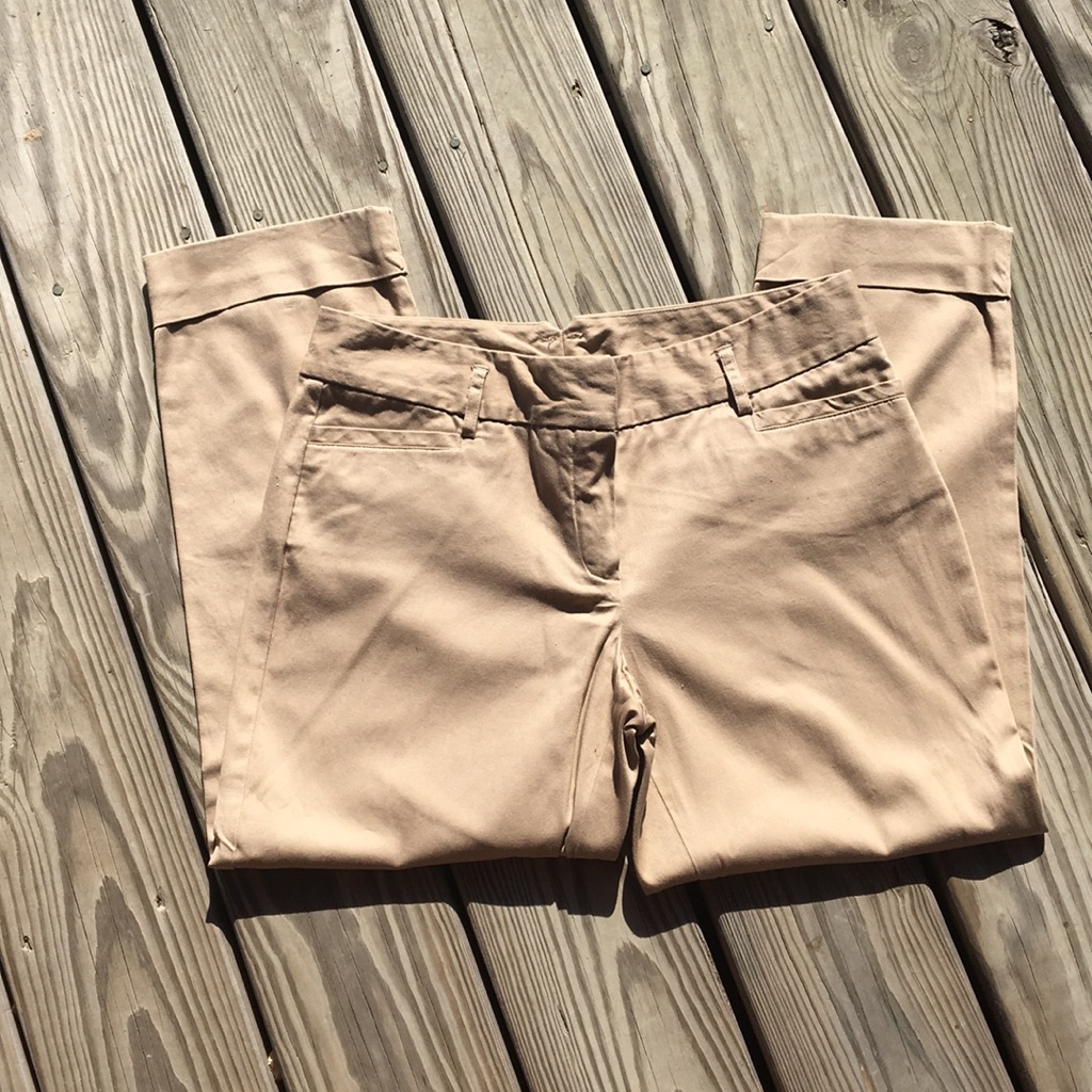 Cuffed Khakis